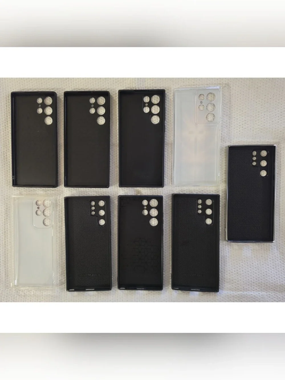 LOT OF SAMSUNG GALAXY S22 ULTRA CASES {QTY. 9 - NWOT} [LISTING B]